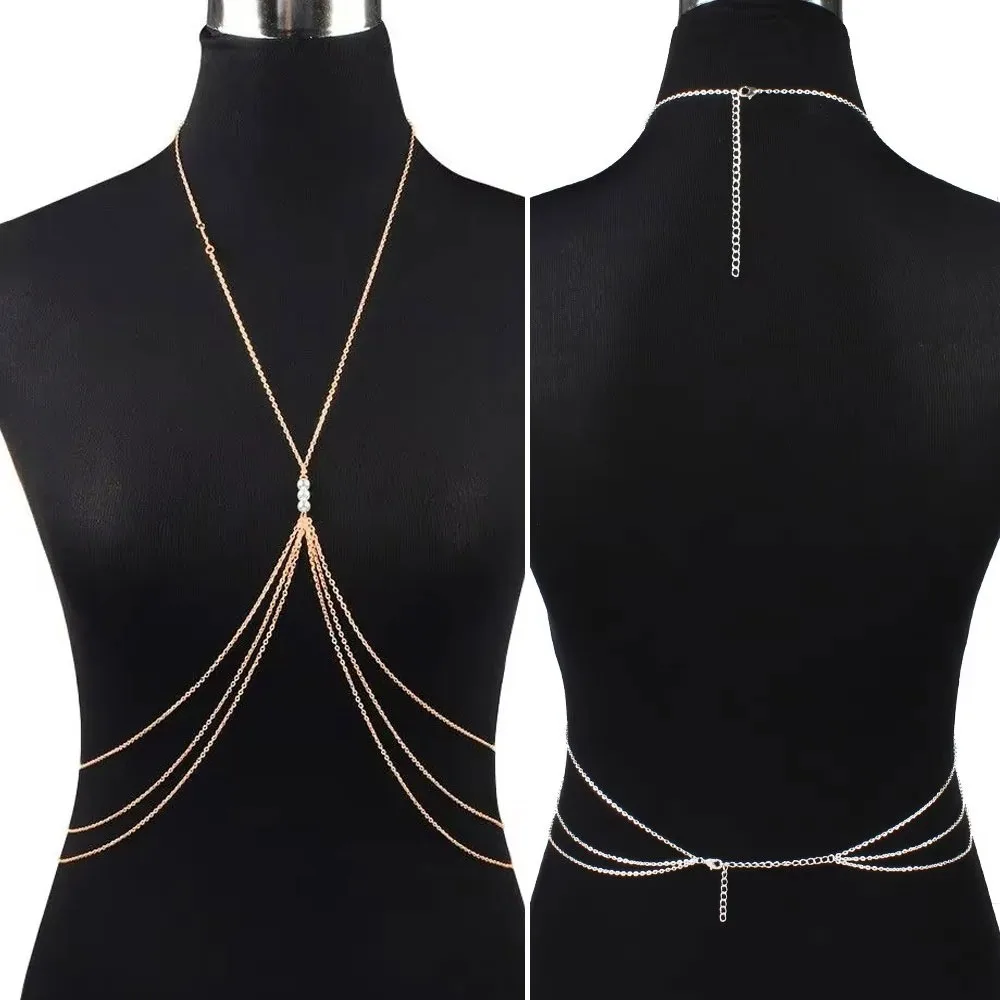 Women Simple Sexy Cross Waist  - Body Jewelry For You recension och pris