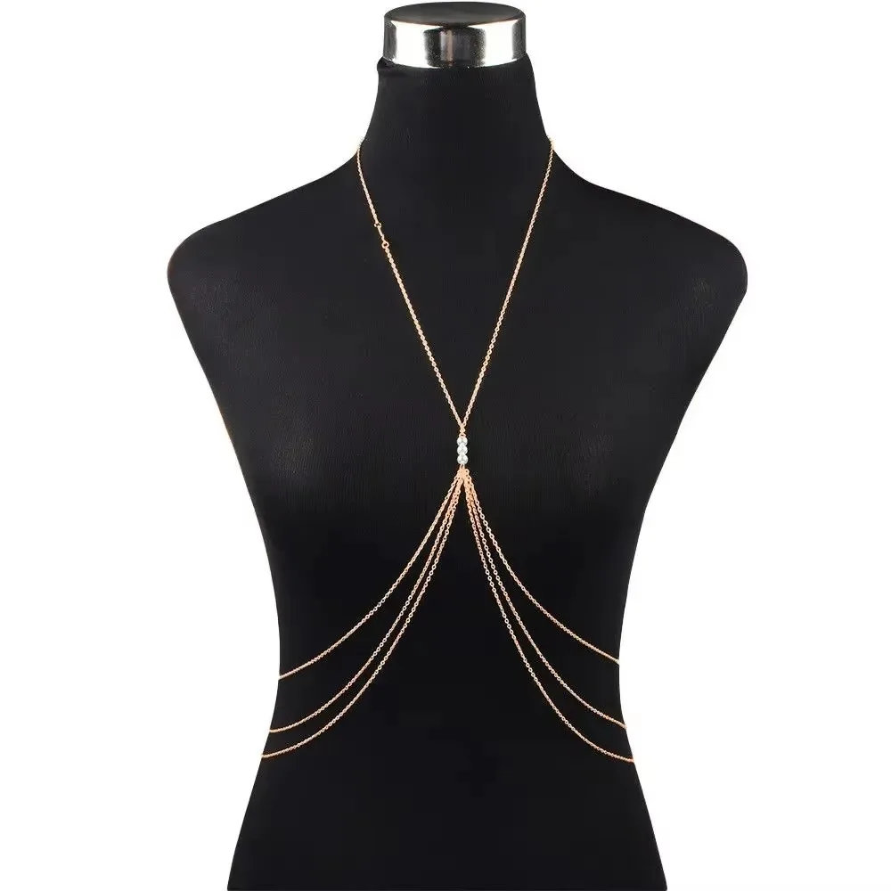 Women Simple Sexy Cross Waist  - Body Jewelry For You recension och pris